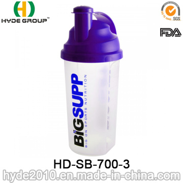 700ml personnalisé bouteille Shaker de protéine (HD-SB-700-3)